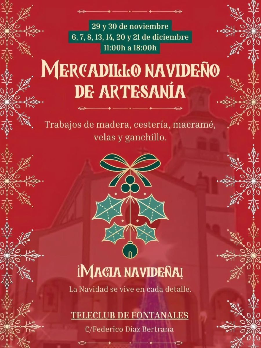 Mercadillo Navideño Fontanales 2025